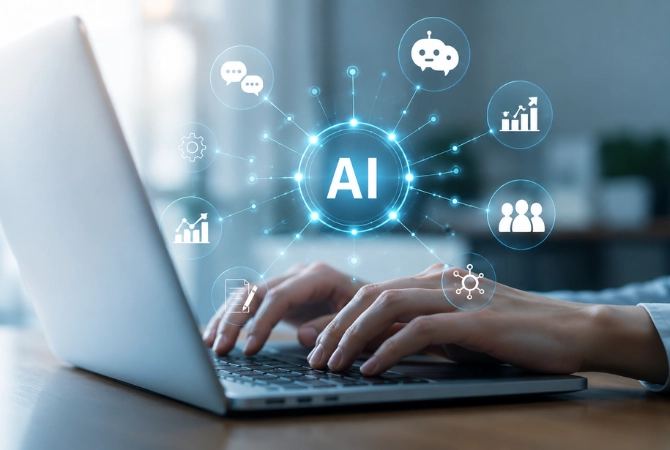 店舗業務を効率化するAI活用支援